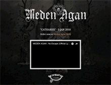 Tablet Screenshot of medenaganmusic.com